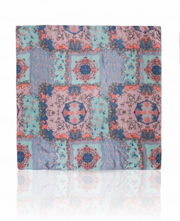 Платок Женский SS.KV-GEOMETRIC/NAVY